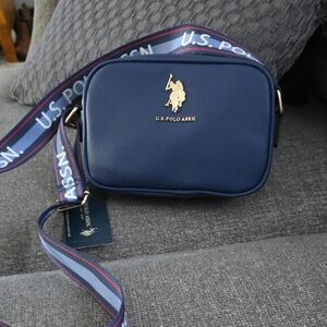 U.S. Polo Assn. Navy Blue Crossbody Bag